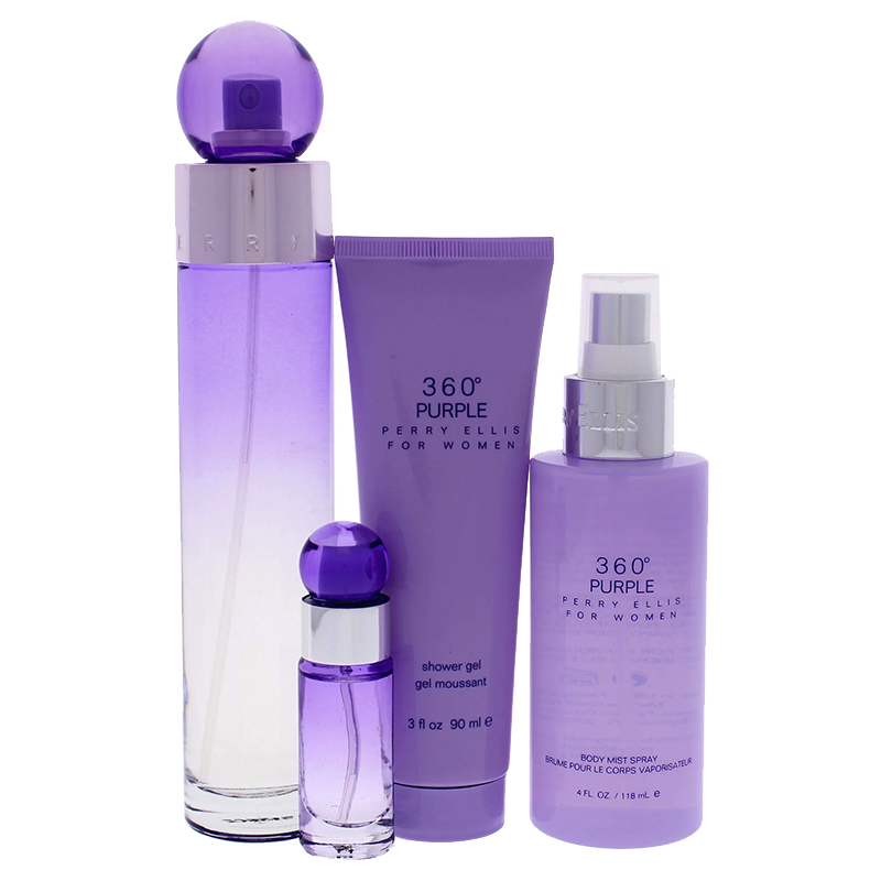 SET PERRY ELLIES 360 PURPLE