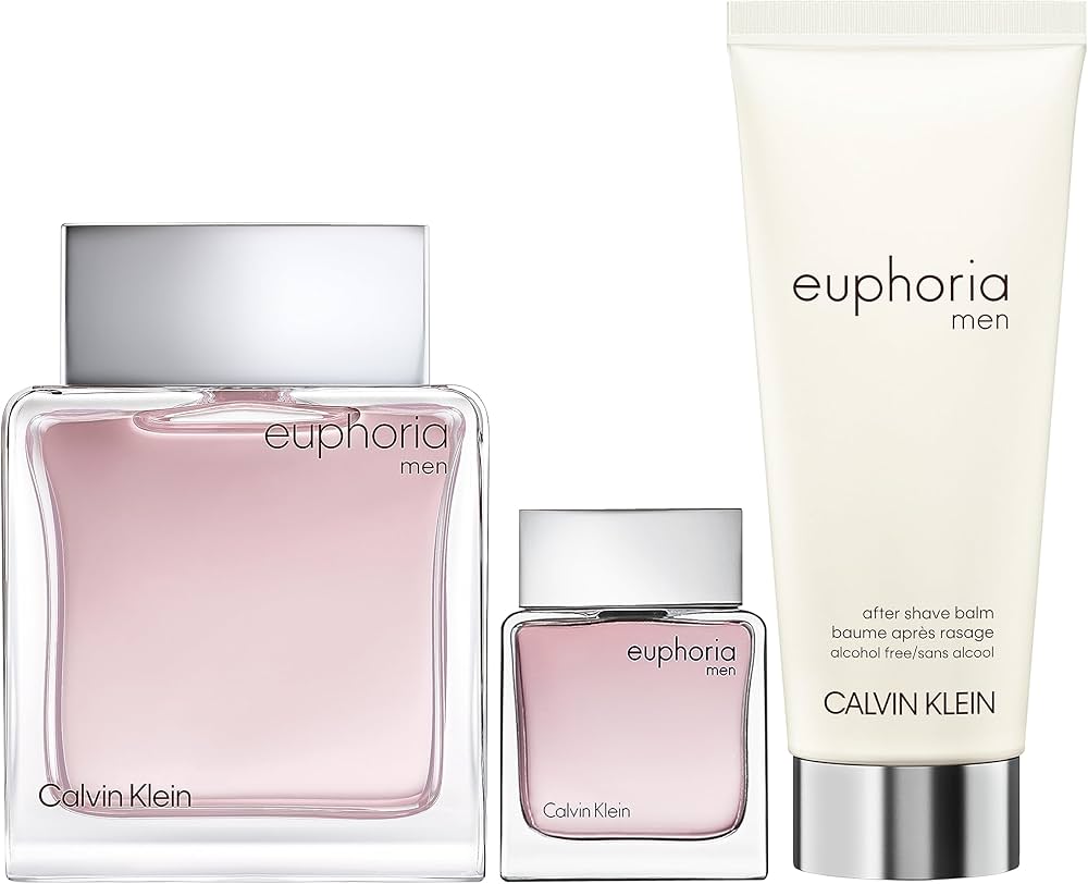 CALVIN KLEIN EUPHORIA SET 3PCS MAN