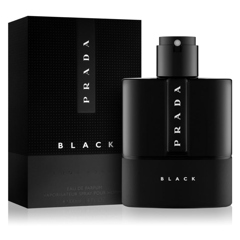 PRADA BLACK LUNA ROSSA EDP 3.4 OZ MAN