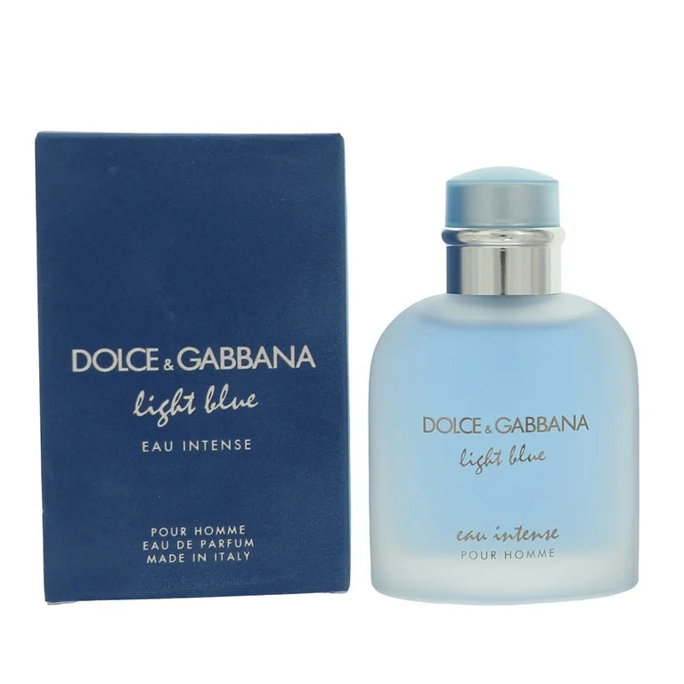 DOLCE & GABANNA LIGHT BLUE EAU INTENSE EDP 3.4 OZ MAN