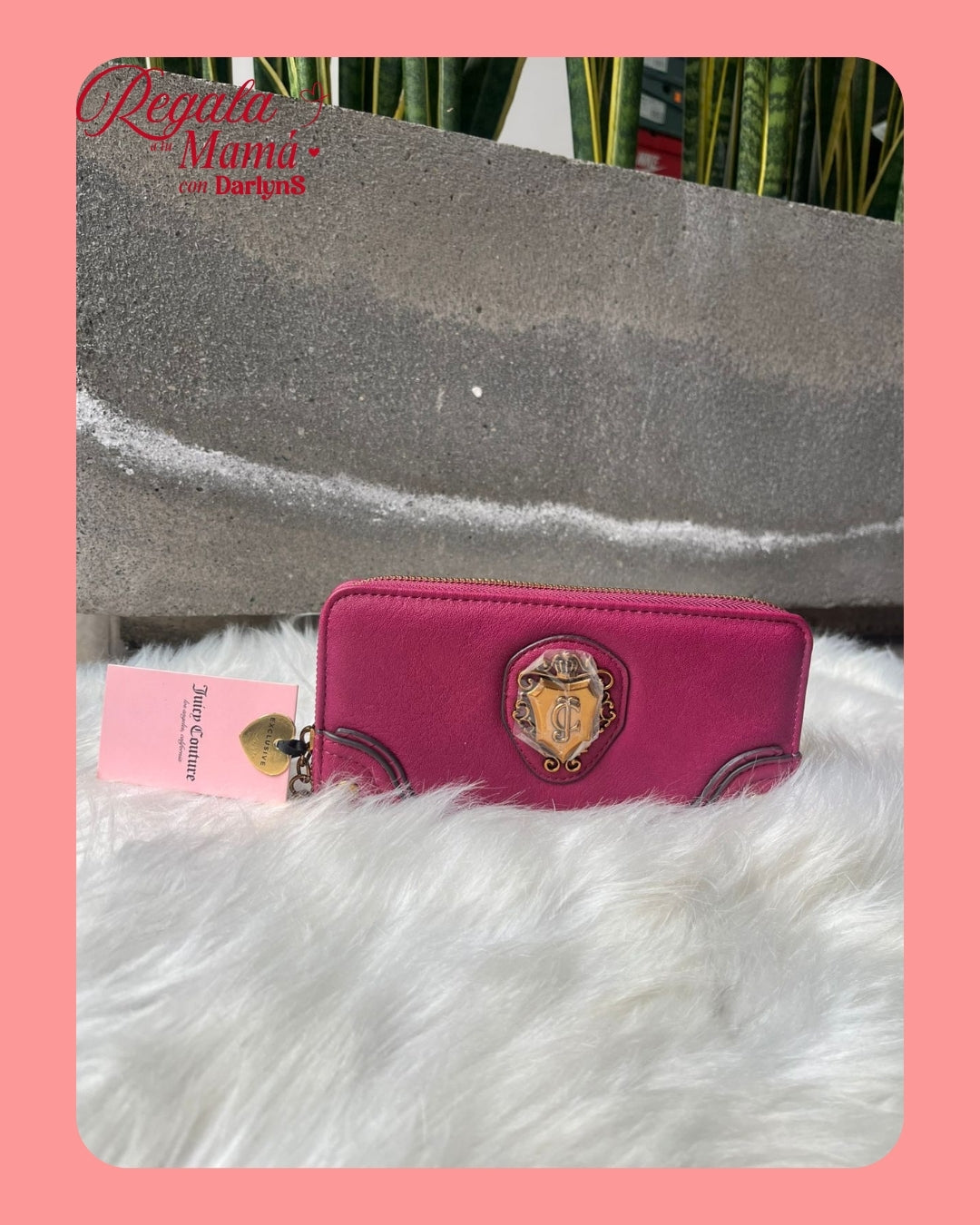 BILLETERA JUICY ROMANCE GUSSET SINGLE PLUM BERRY