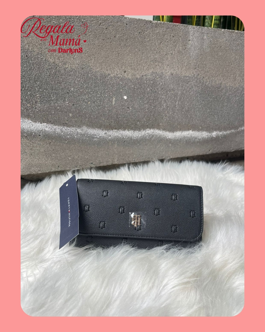 BILLETERA TOMMY HILFIGER NEGRA