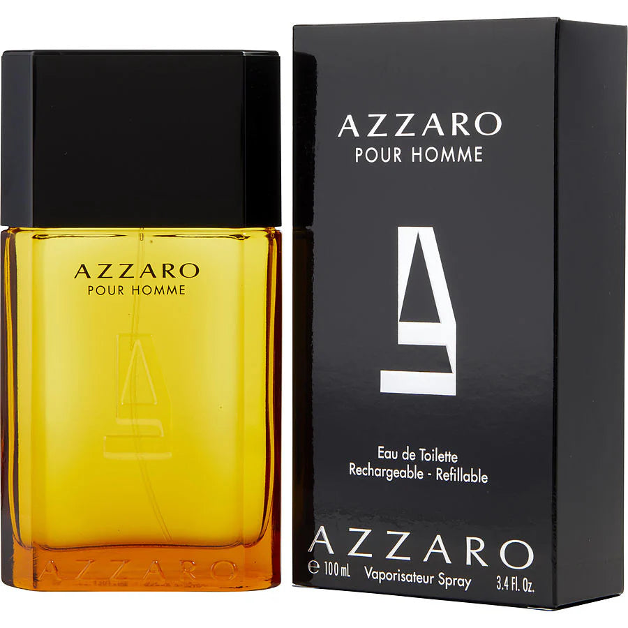 AZZARO EDT MAN 3.4 OZ  REFILLIABLE