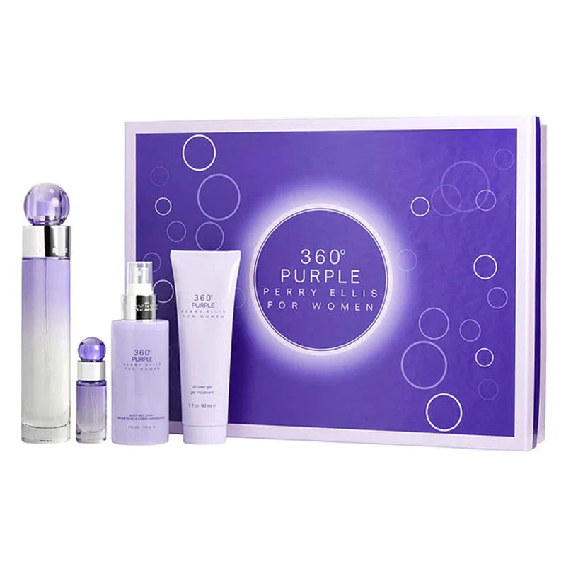 SET PERRY ELLIES 360 PURPLE