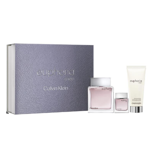 CALVIN KLEIN EUPHORIA SET 3PCS MAN