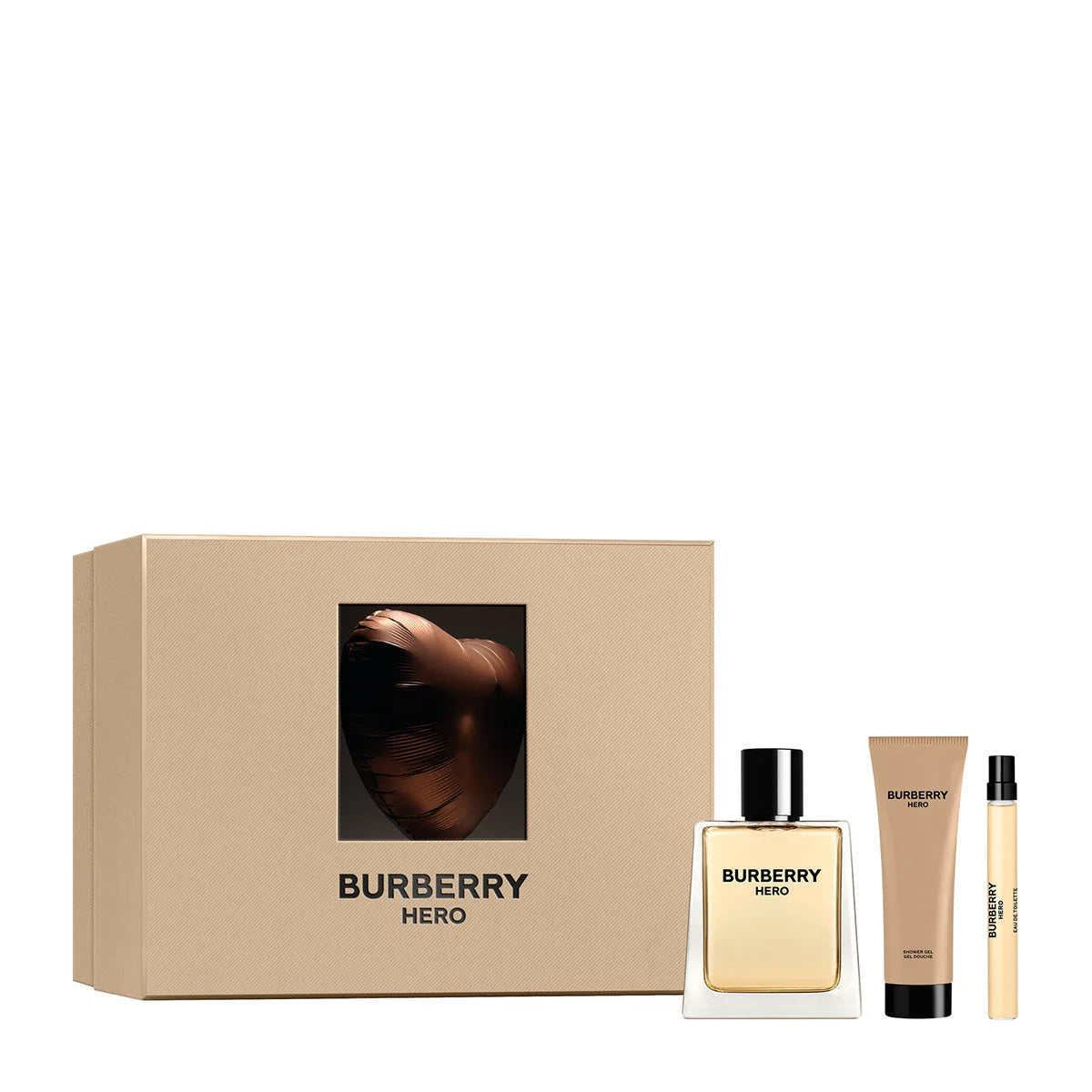 BURBERRY HERO EDT SET 3 PCS