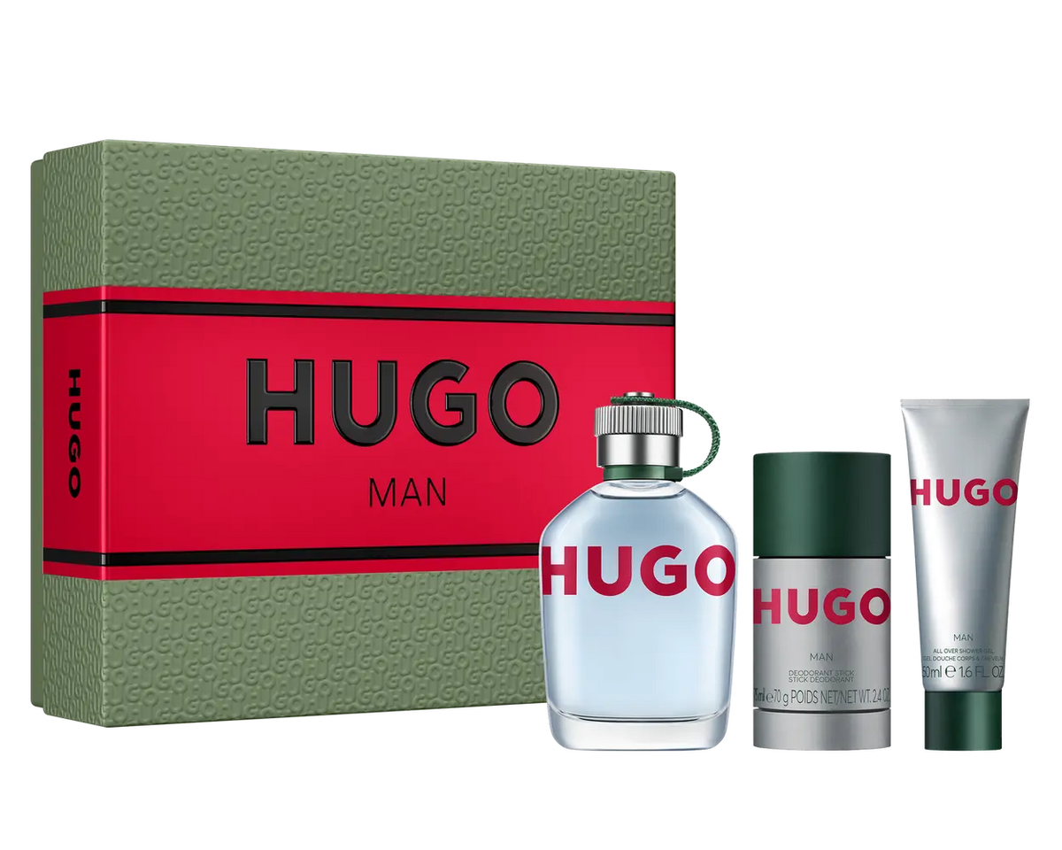 HUGO MAN SET 3 PIEZAS