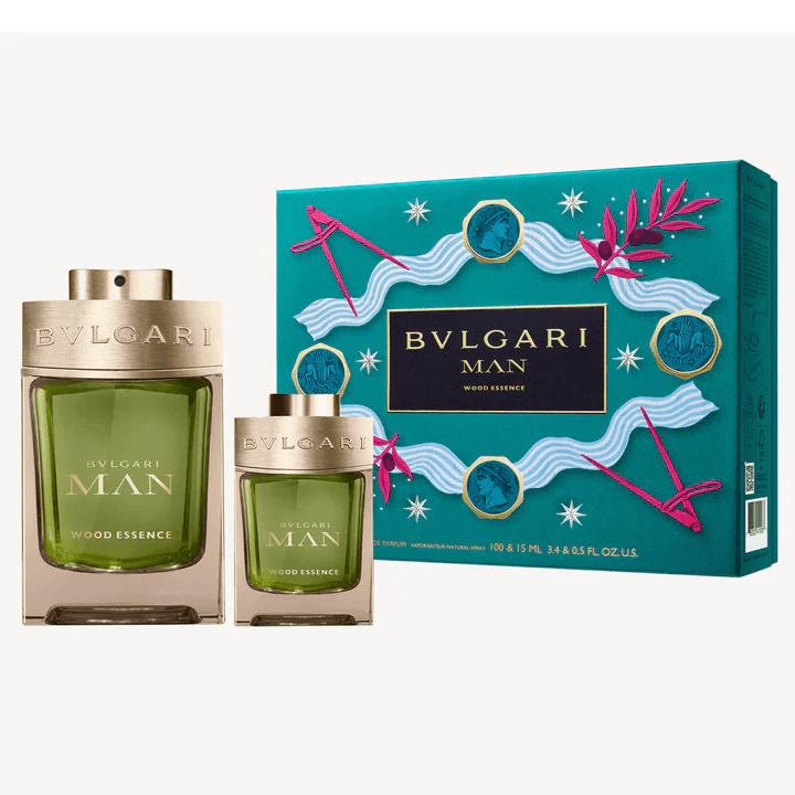 BVLGARI MAN WOOD ESSENCE EDP SET 2 PCS