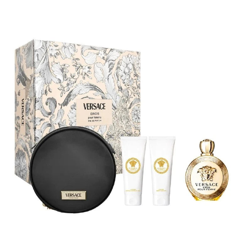 VERSACE EROS POUR FEMME SET 4 PCS