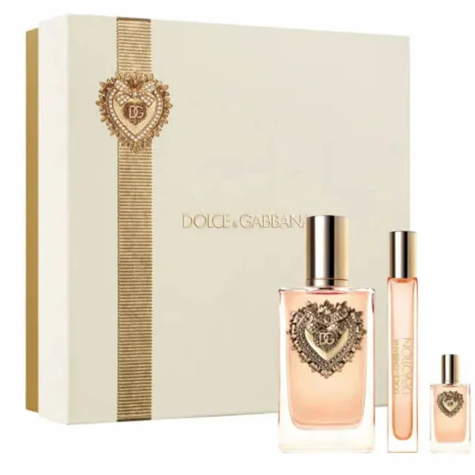 DOLCE & GABBANA DEVOTION SET 3 PCS WOMAN