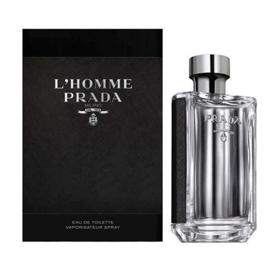 PRADA L HOMME MAN EDT 3.4 OZ
