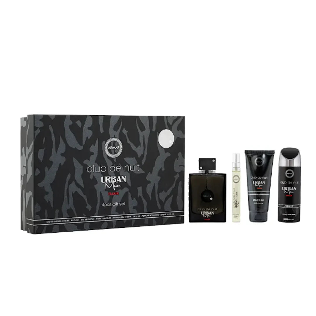 ARMAF CLUB DE NUIT URBAN MAX ELIXIR SET 4 PCS