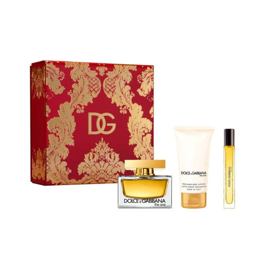 DOLCE & GABANNA THE ONE SET 3 PCS WOMAN