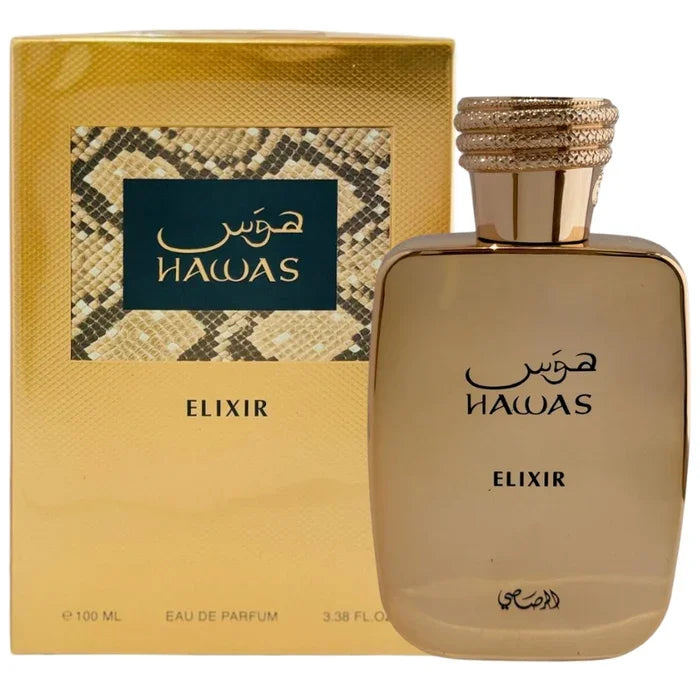 RASASI HAWAS ELIXIR EDP 3.4 OZ MAN