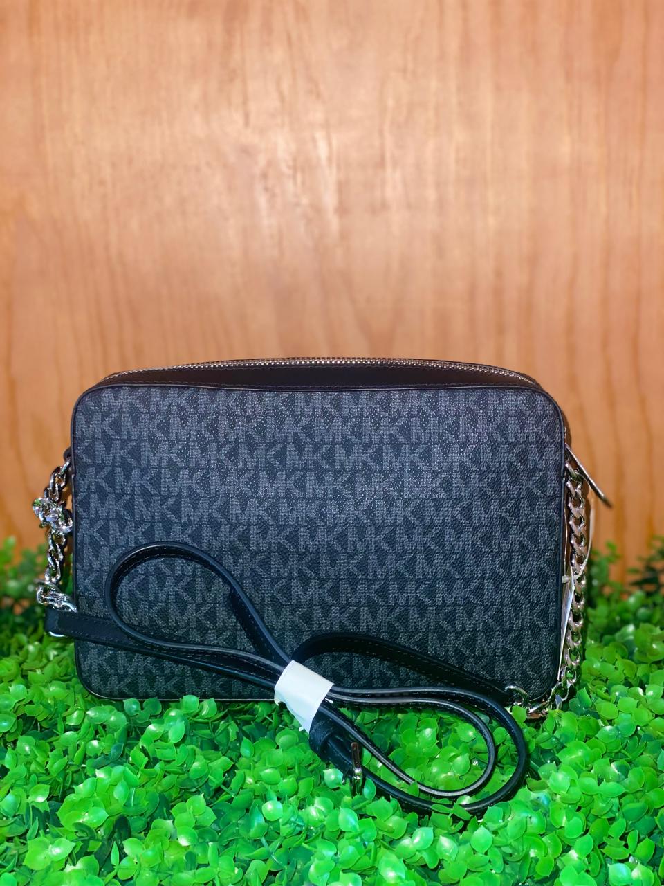 Bolsa Michael Kors Jet Set MK Signature Crossbody