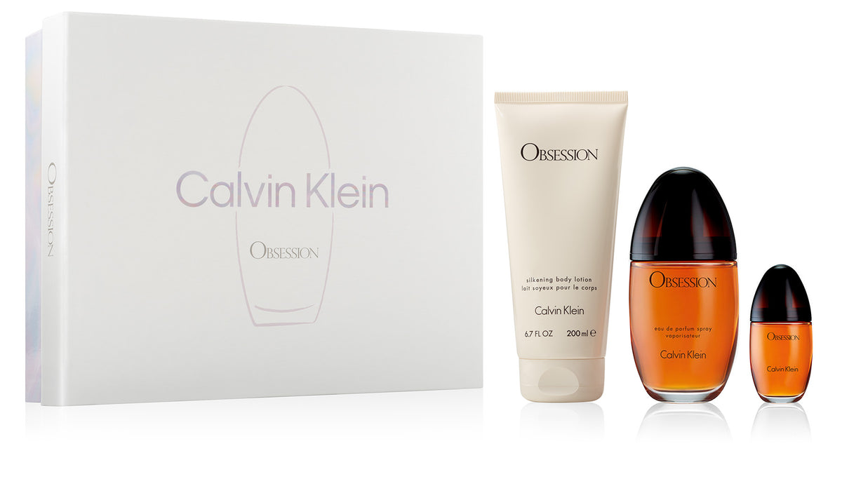 CALVIN KLEIN OBSSESION SET 3 PCS