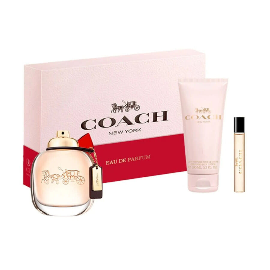 COACH NEW YORK SET 3 PCS EDP WOMAN