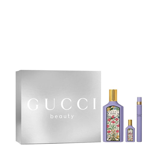 GUCCI FLORA PURPLE SET 3