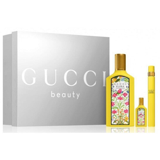 GUCCI FLORAL YELLOW SET