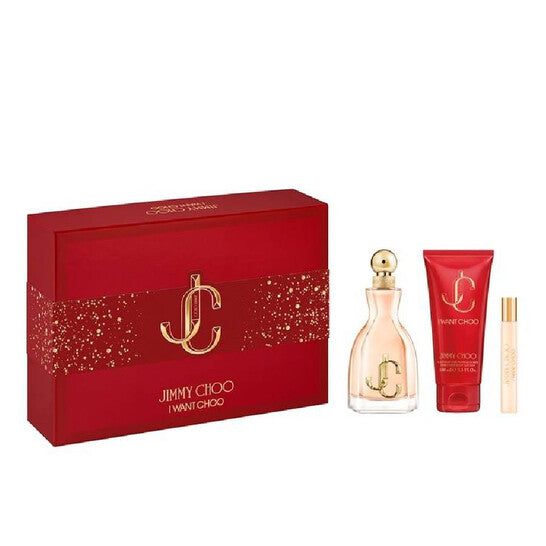 SET JIMMY CHOO I WANT CHOO 3 PIEZAS