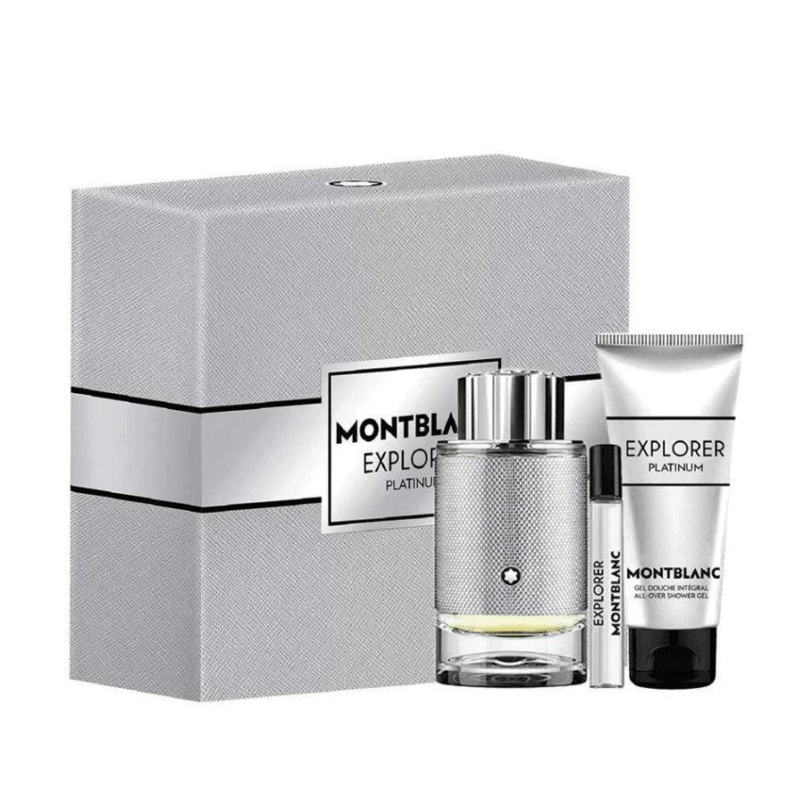 MONT BLANC EXPLORER PLATINUM SET