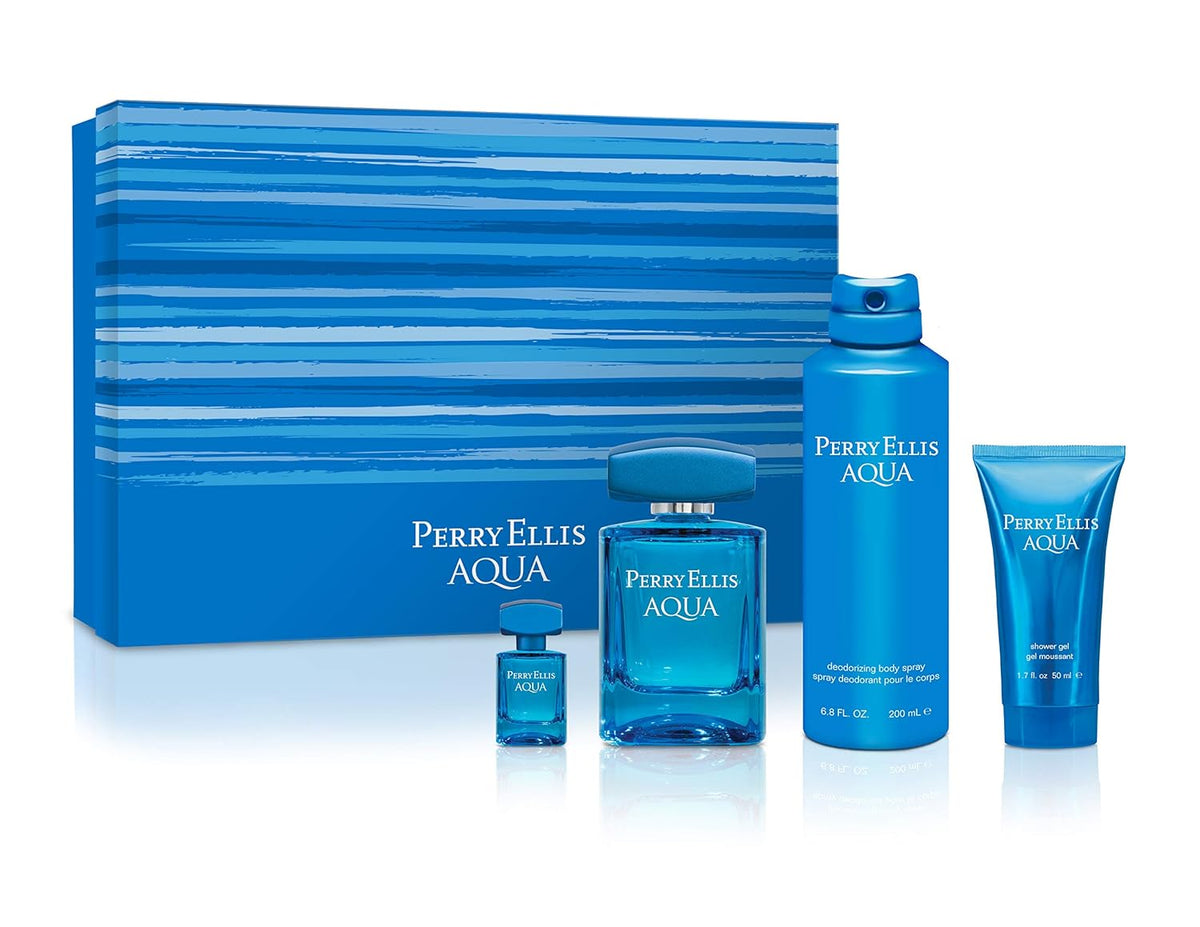 PERRY ELLIES AQUA SET